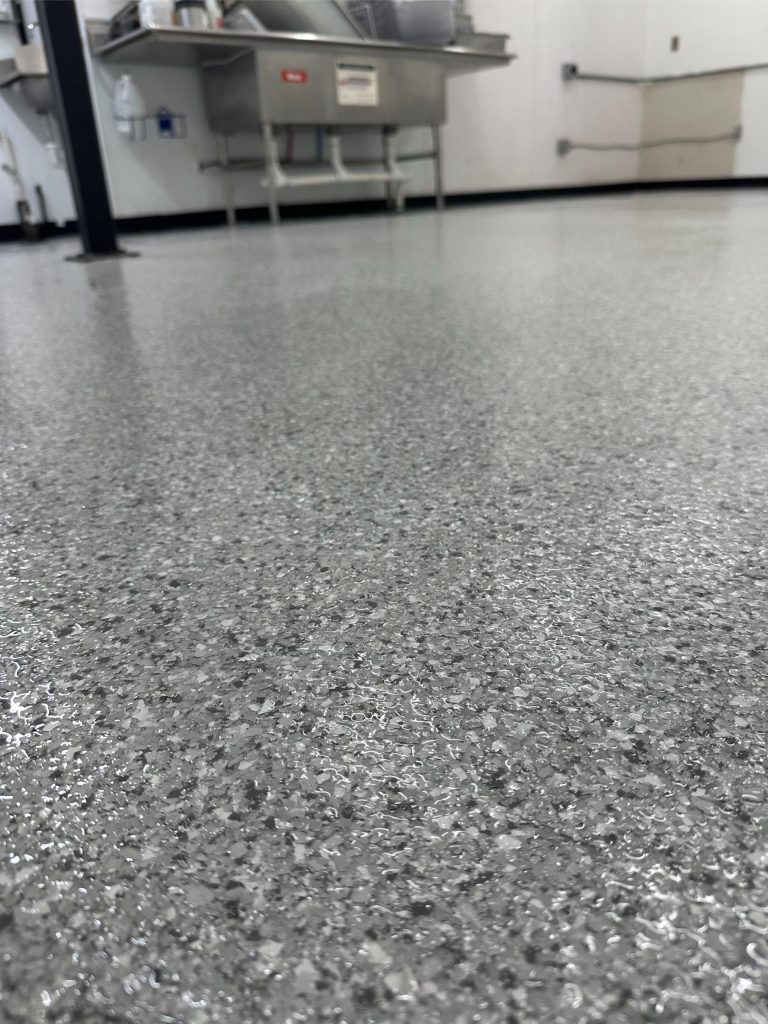 Commercial kitchen floor in Savannah