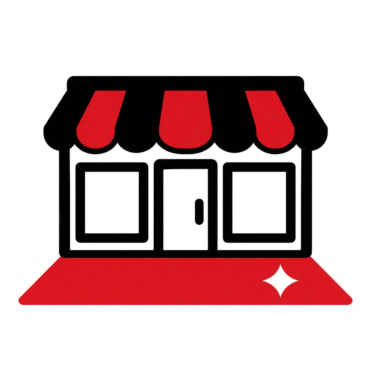 Retail floor coating icon