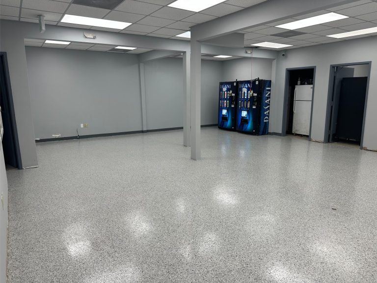 Commercial floor coating in Pooler
