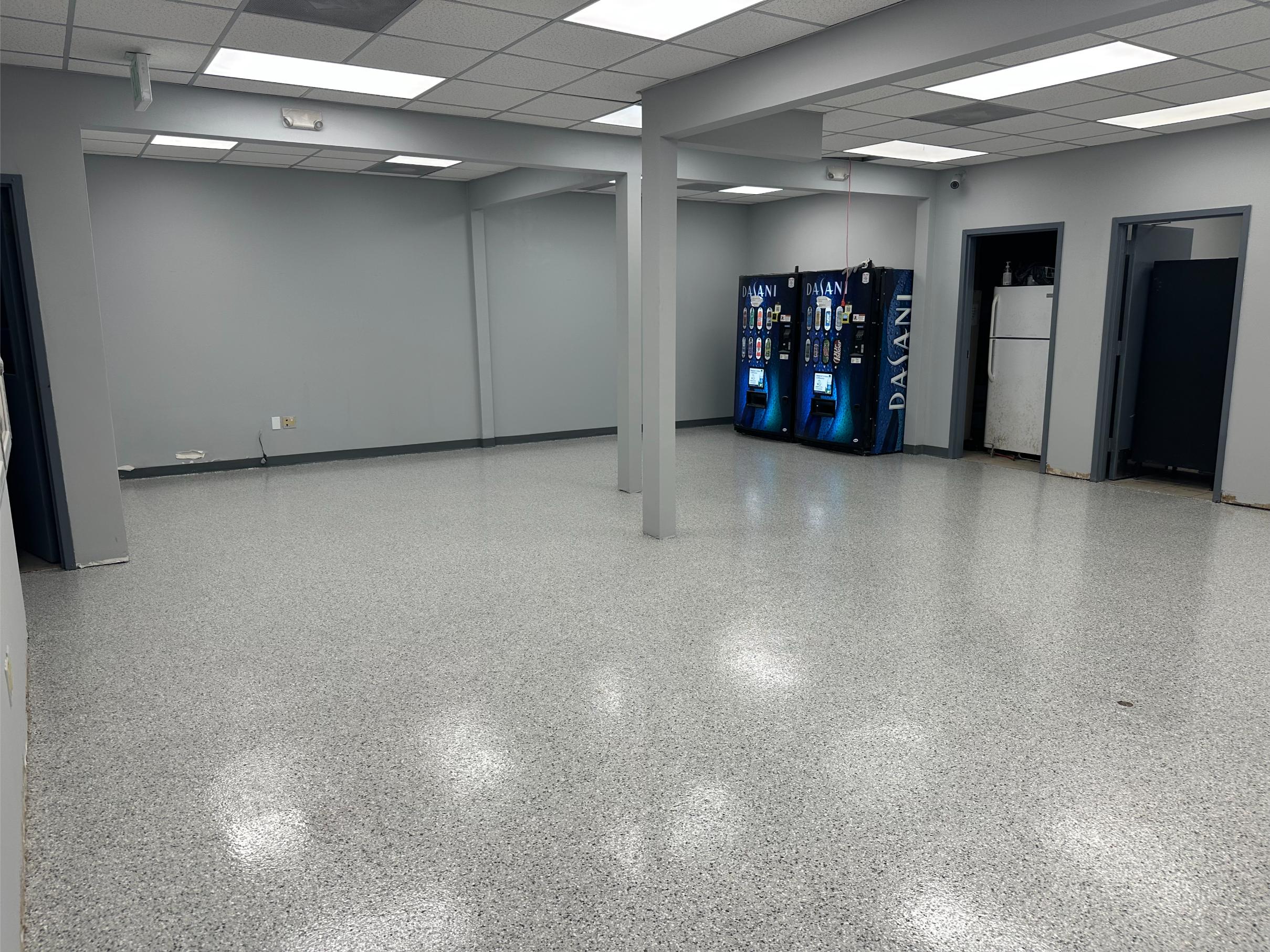 Commercial floor coating