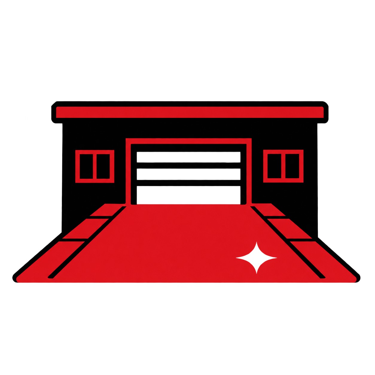 Commercial floor coating icon