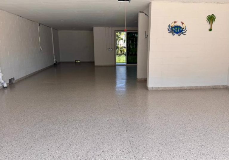 Garage floor coating in Bailey's Cove, Hilton Head